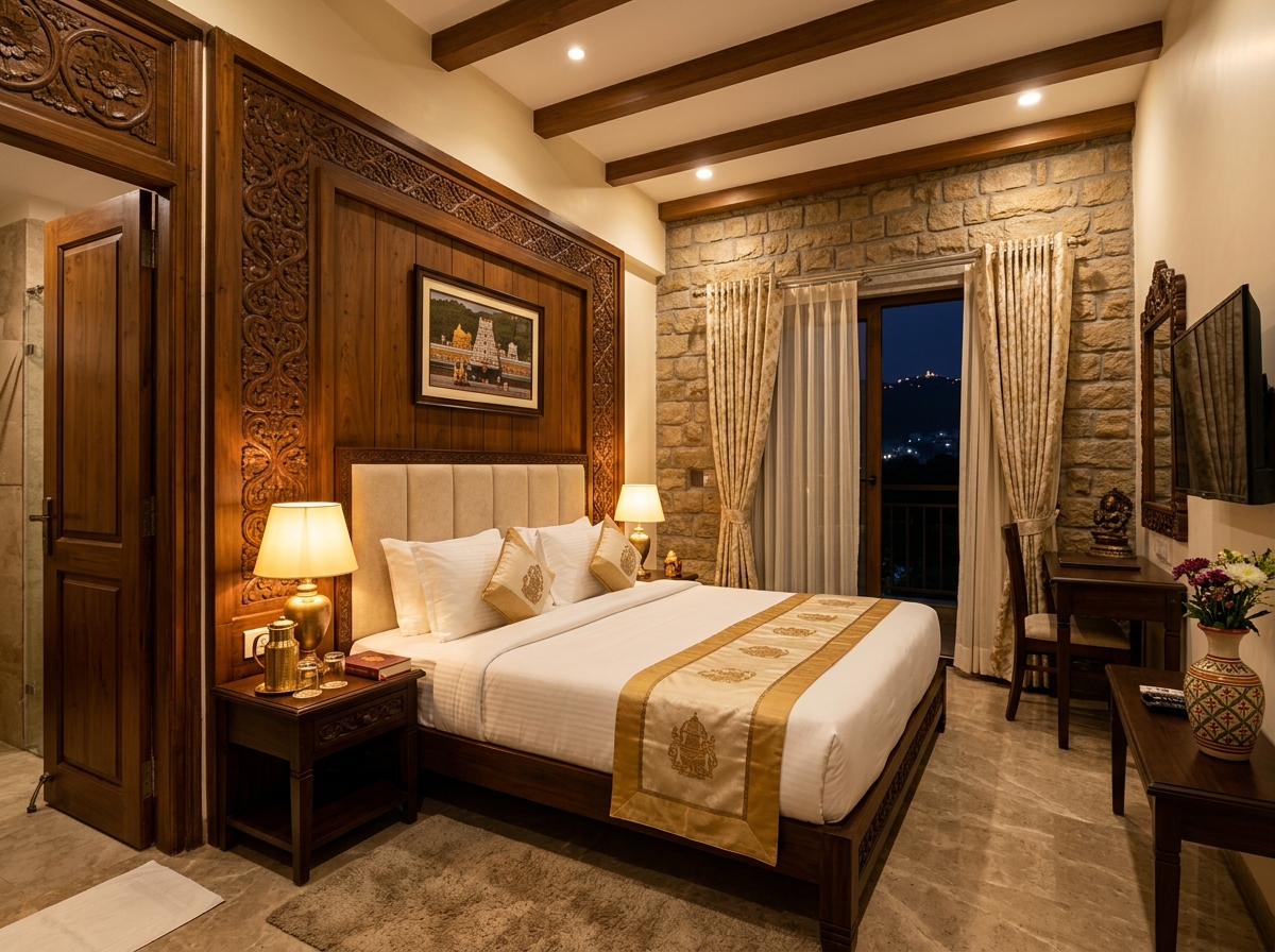 Hampi Block Deluxe Room Interior